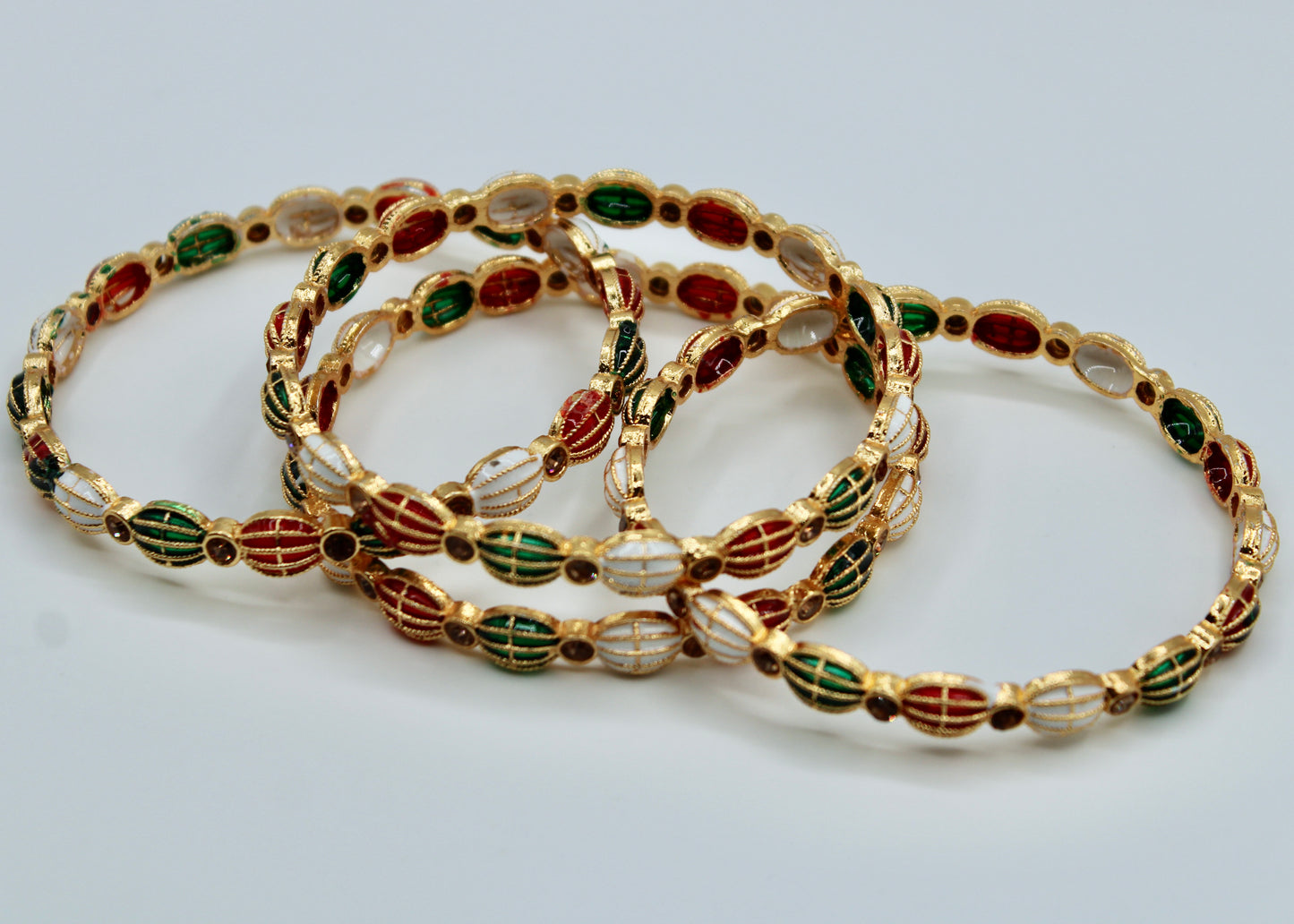 Multicoloured Bangle Set - E2274