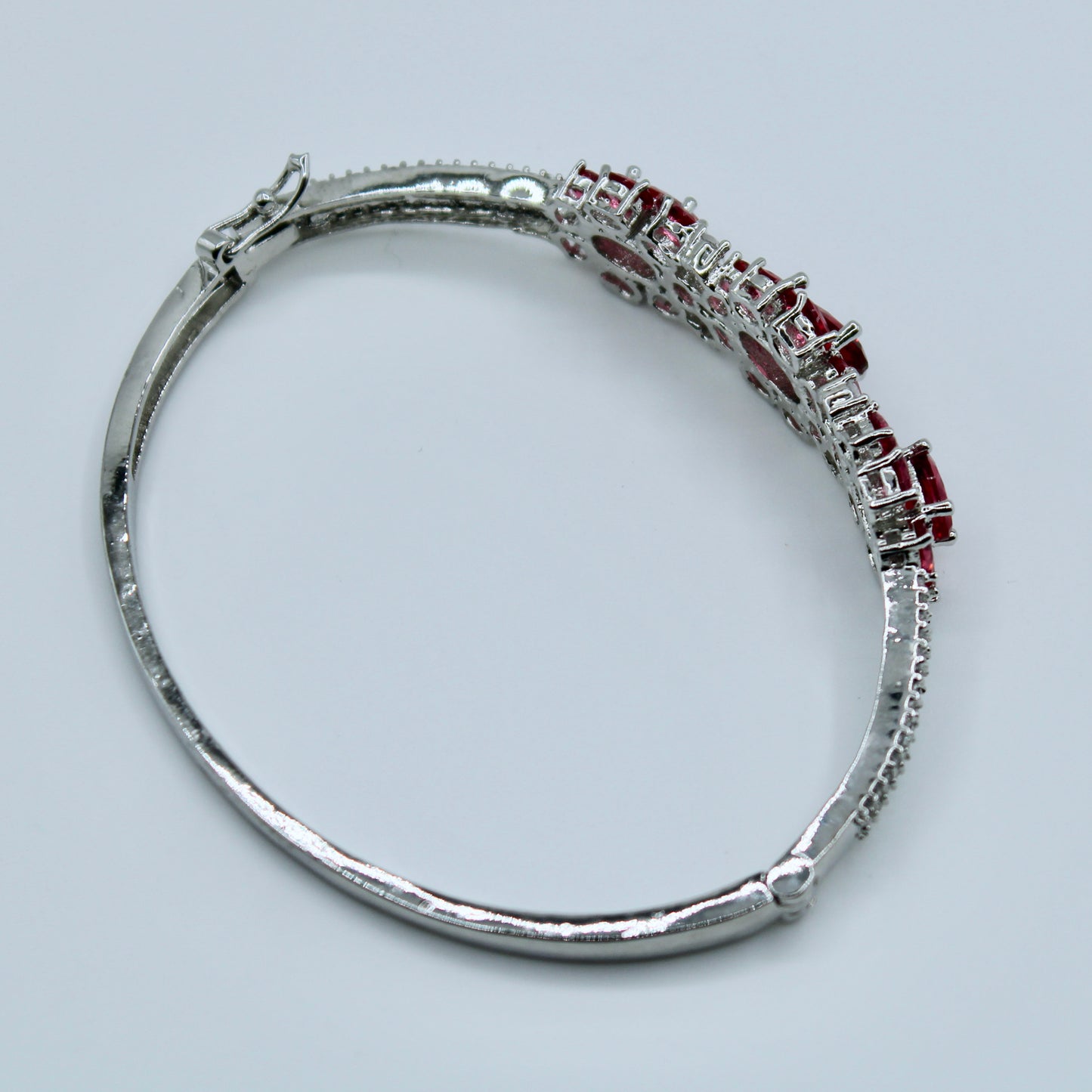 Floral Cubic Zirconia Bracelet - E2309