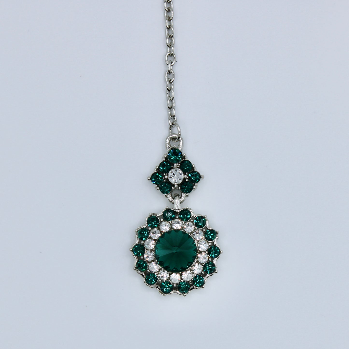 Emerald Cubic Zirconia Teeka - E512