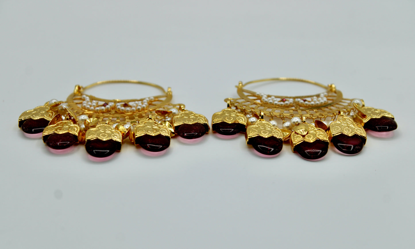 Beaded Baali Earrings - E532
