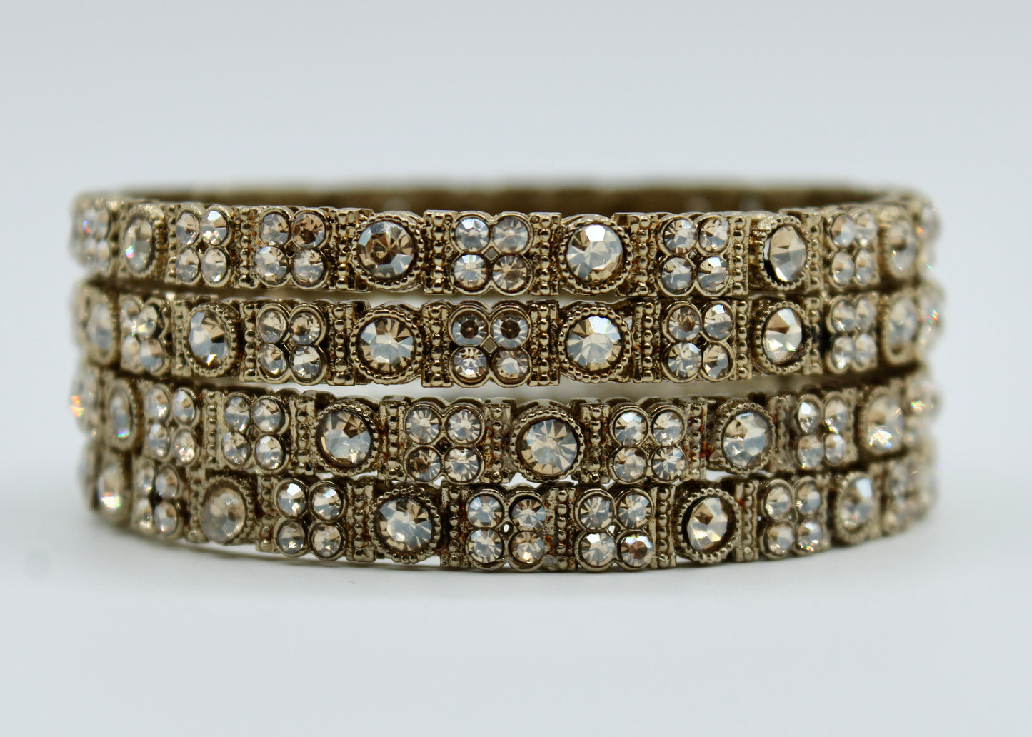 Diamante Bangle Set - E2243