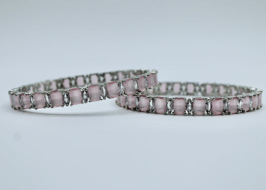 Cubic Zironia Bangle Set - E2247