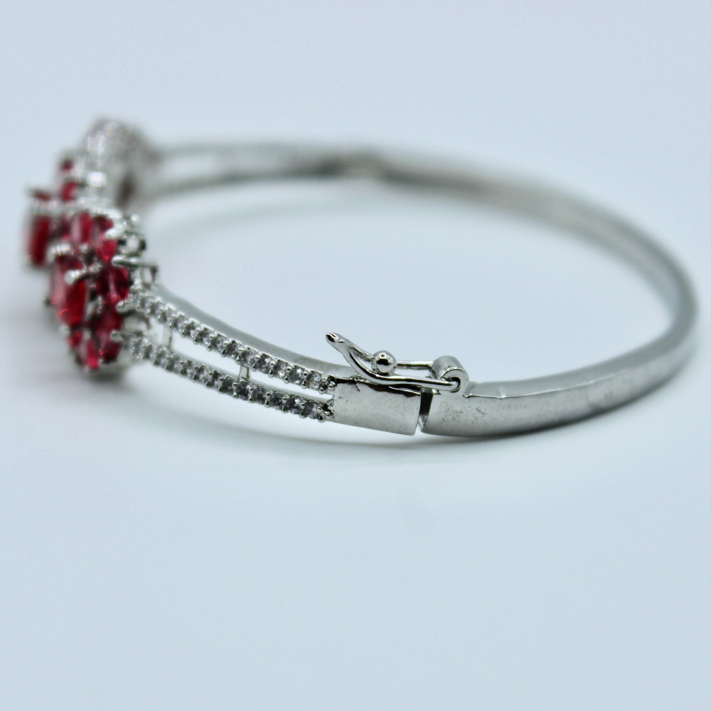Floral Cubic Zirconia Bracelet - E2309