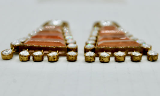 Moissanite Cocktail Earrings - E548