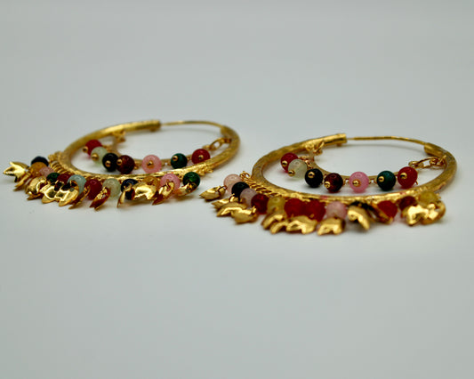 Layered Baali Earrings - E537