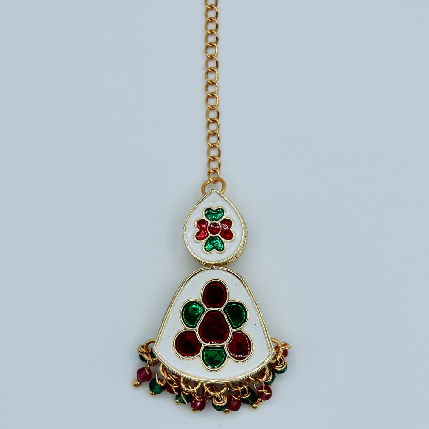 Traditional Meena-Kari Teeka - E522