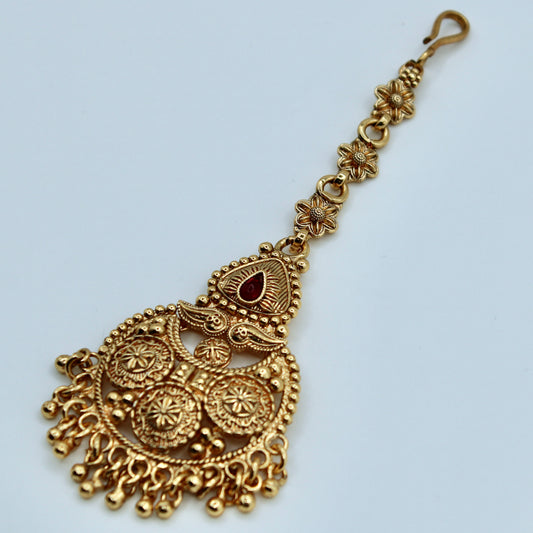 Studded Rajwadi Teeka - E524