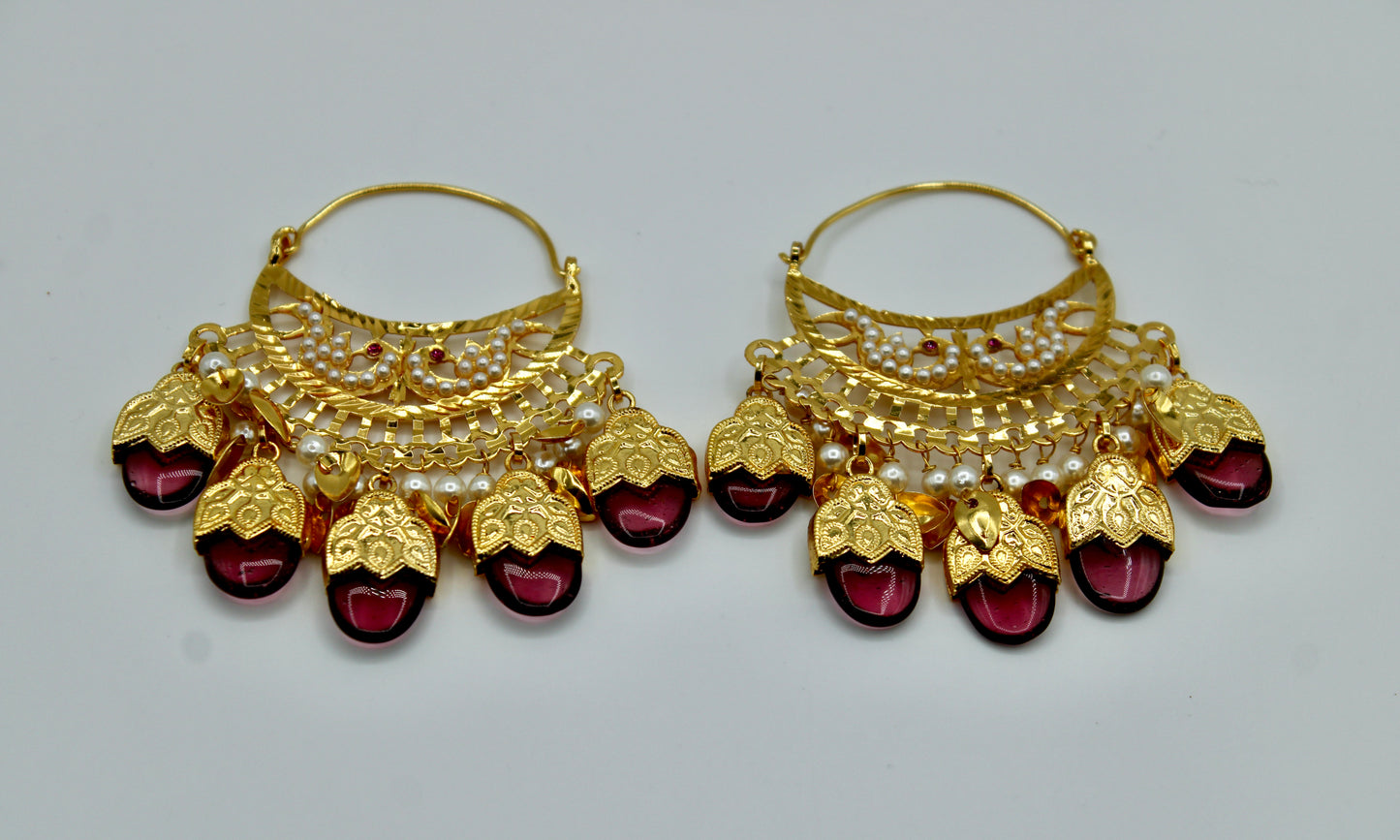 Beaded Baali Earrings - E532