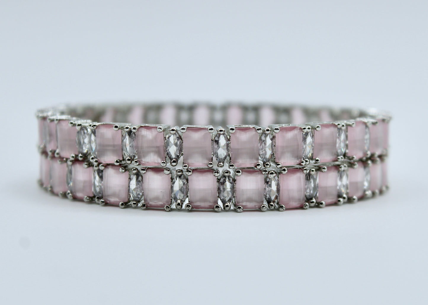 Cubic Zironia Bangle Set - E2247