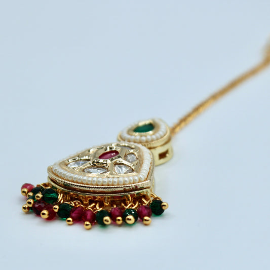 Traditional Meena-Kari Teeka - E522