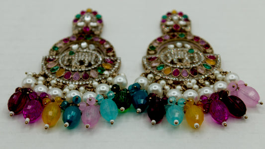 Multicolour Fashion Earrings - E571