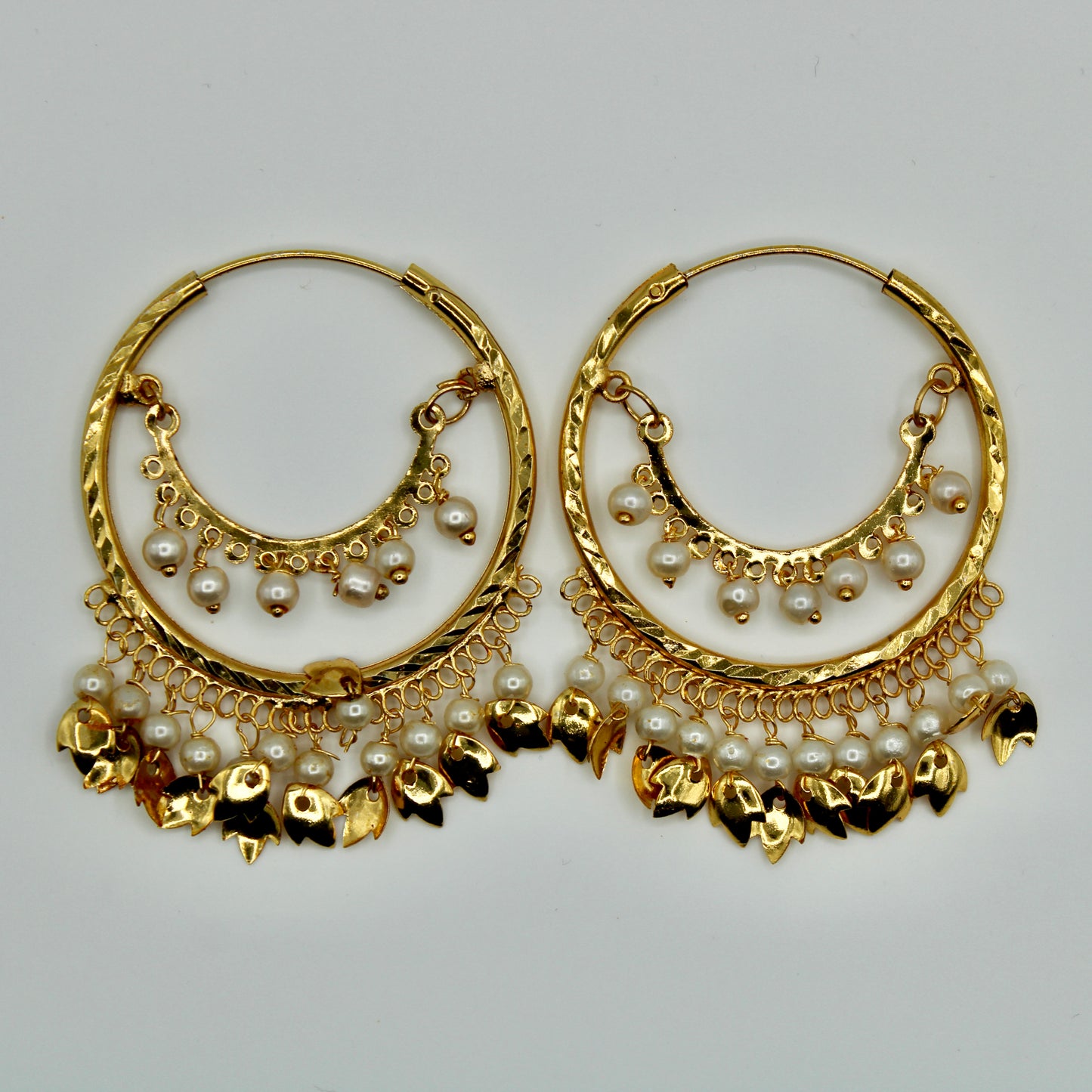 Layered Baali Earrings - E537