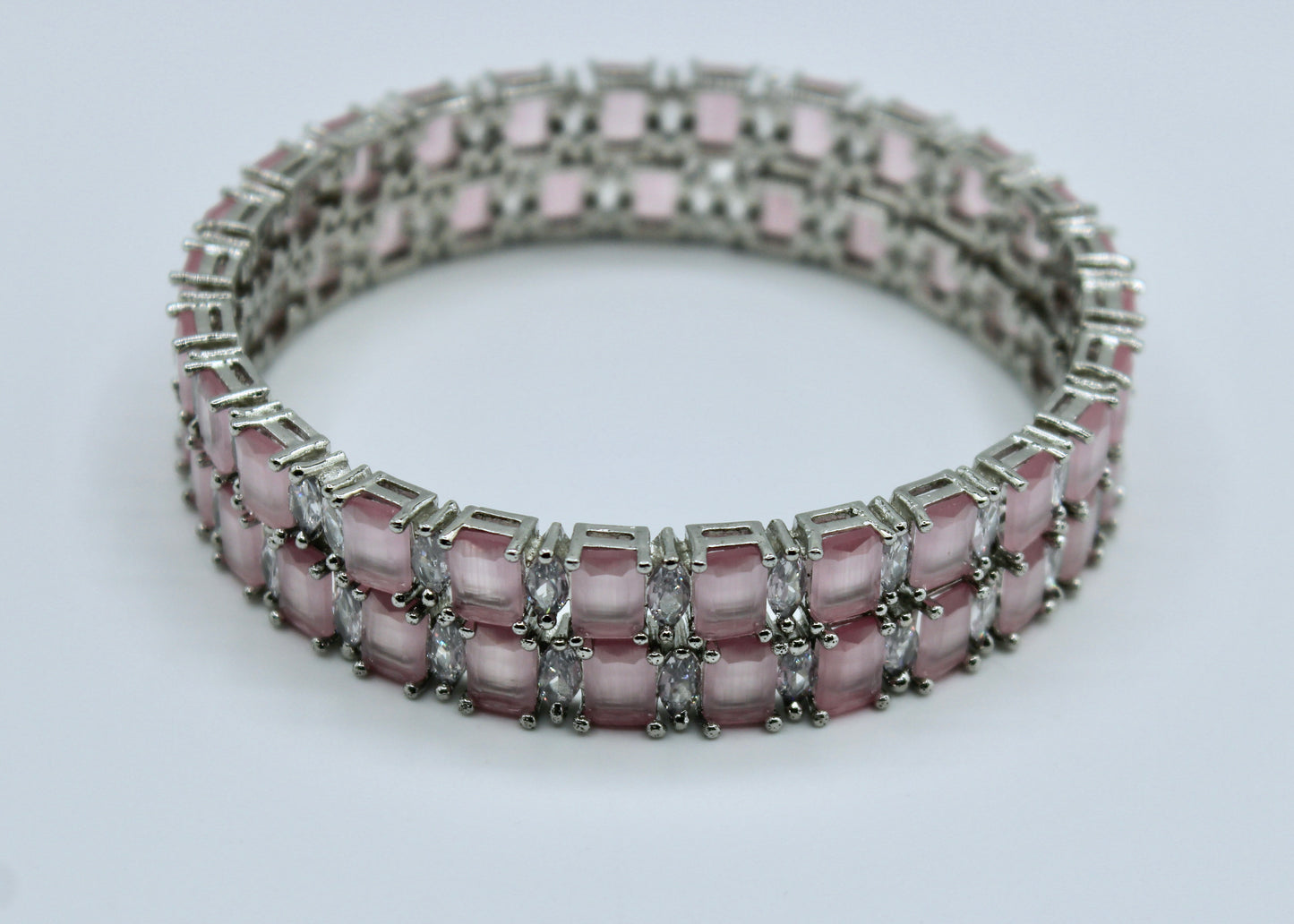 Cubic Zironia Bangle Set - E2247