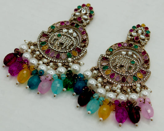 Multicolour Fashion Earrings - E571
