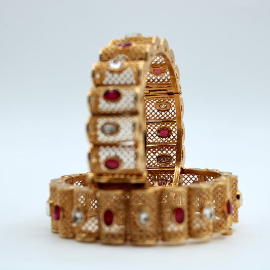 Traditional Lattice Detail Kada Set - E2201