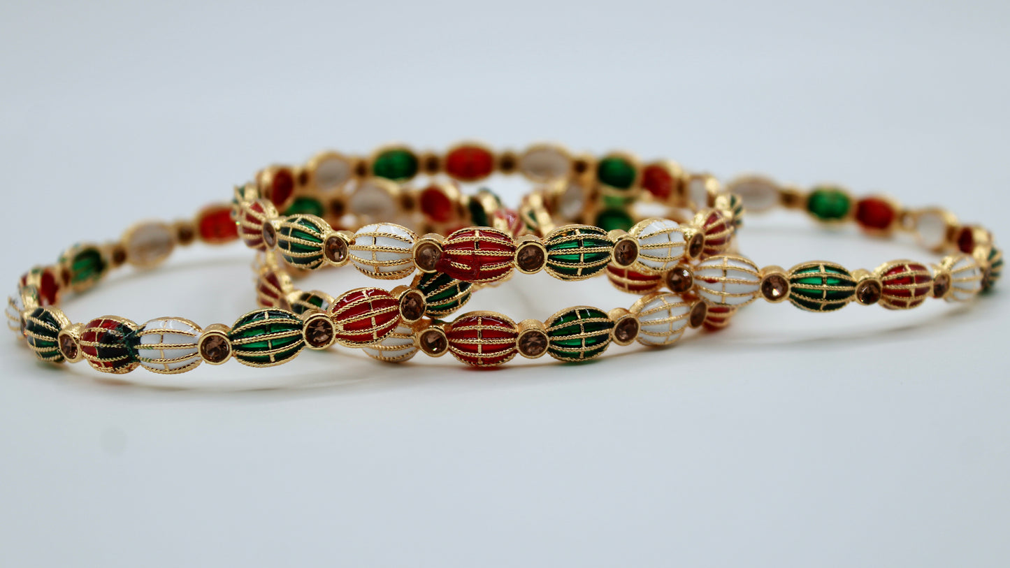 Multicoloured Bangle Set - E2274
