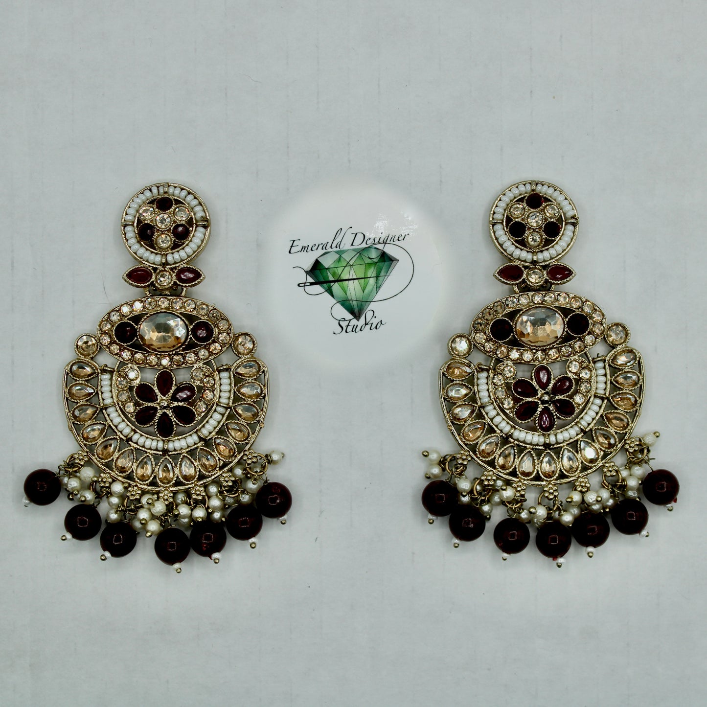 Traditional Bead Earrings - E545