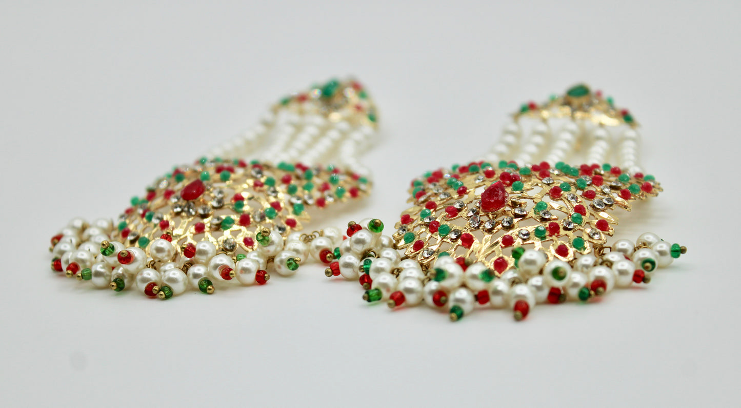 Hyderabadi Jhumer Earrings - E1299