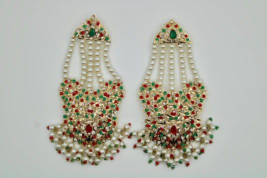 Hyderabadi Jhumer Earrings - E1299