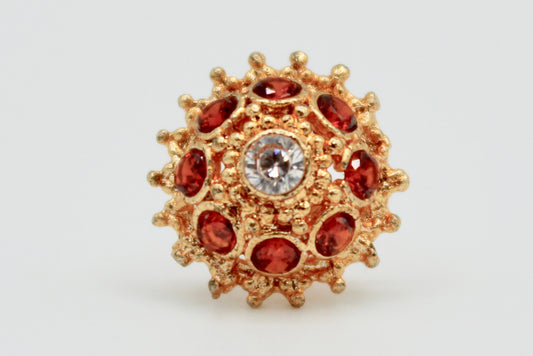 Studded Cubic Zirconia Nose Rings - E1630