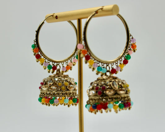 Baali Jhumka Set - E7008