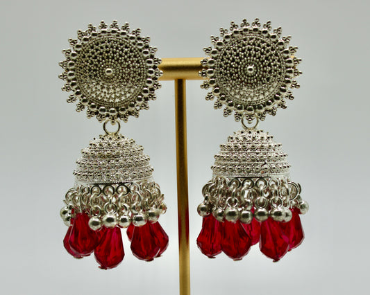 Traditional Faux Pearl Jhumki Earrings - E7003