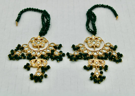 Thappa and Farshi Kundan Earrings - E7031
