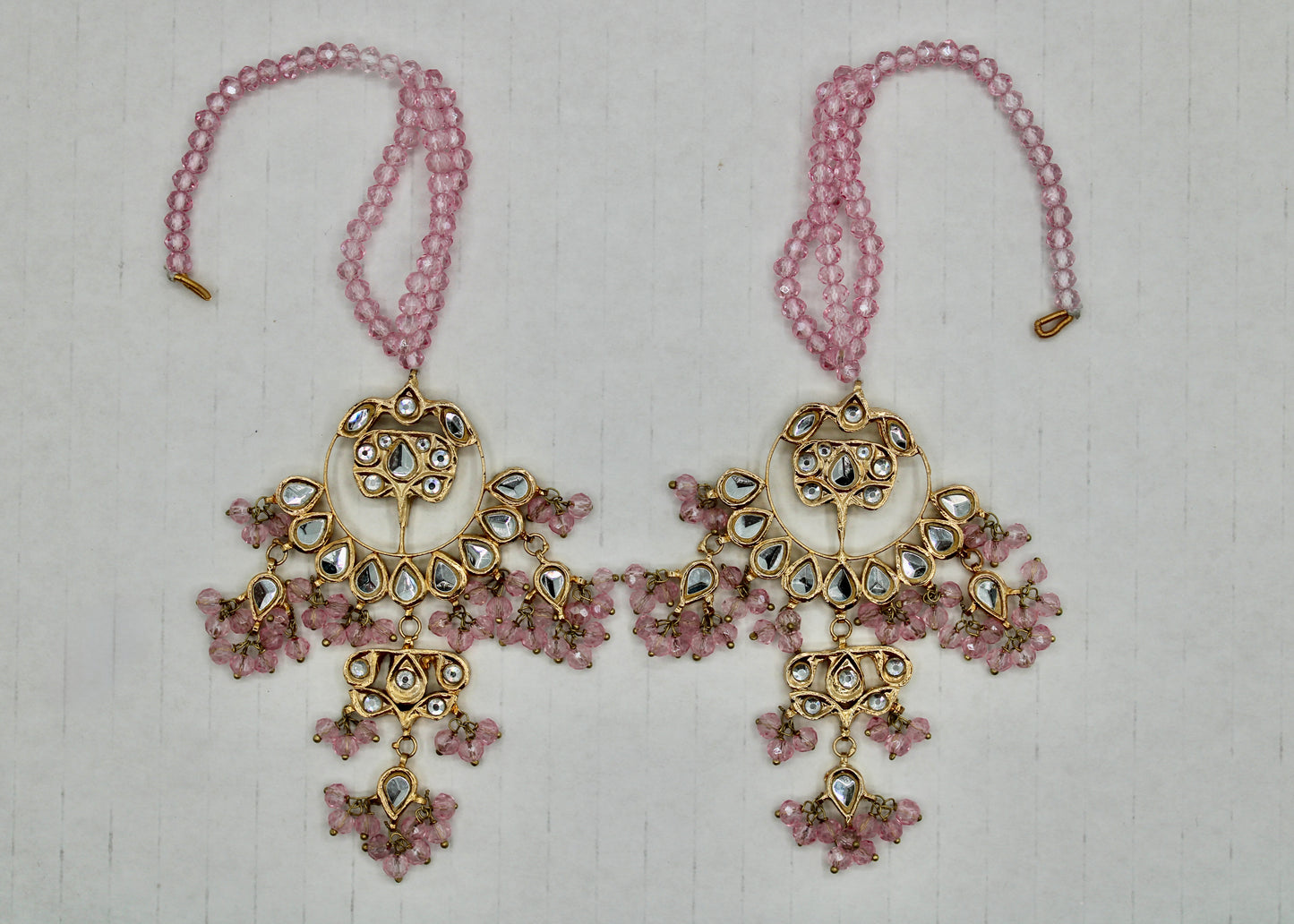 Thappa and Farshi Kundan Earrings - E7031
