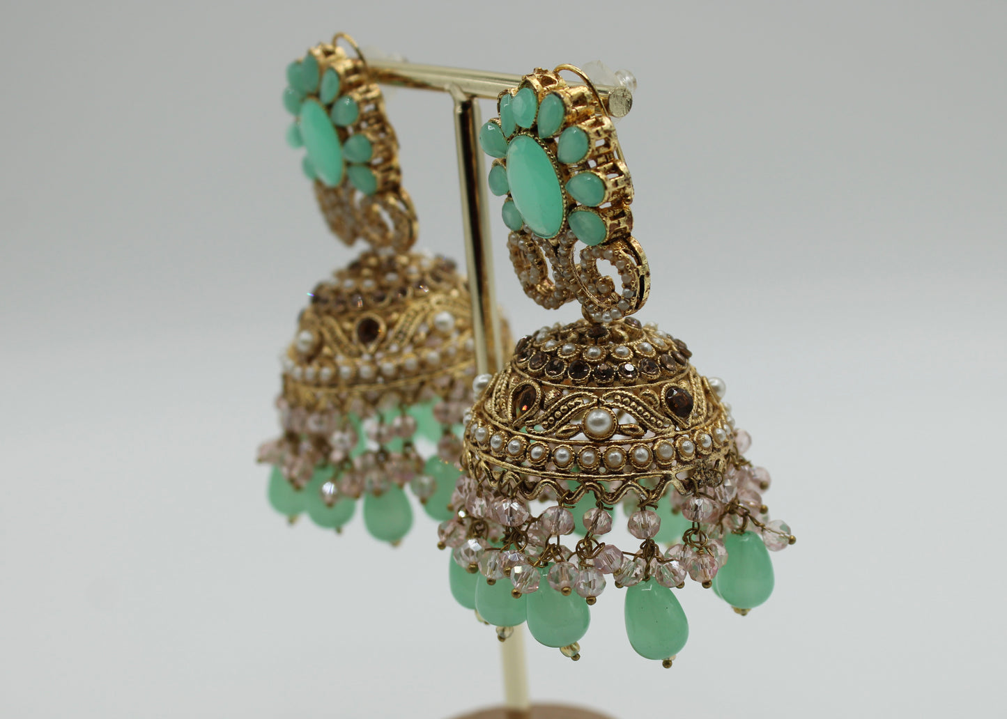 Manjoos Jhumki Set - E7027