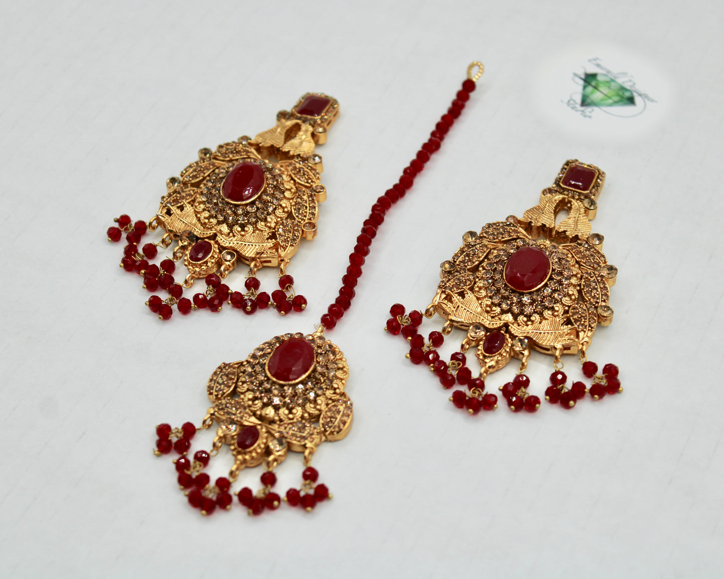 Rajwadi Teeka Set - E1334