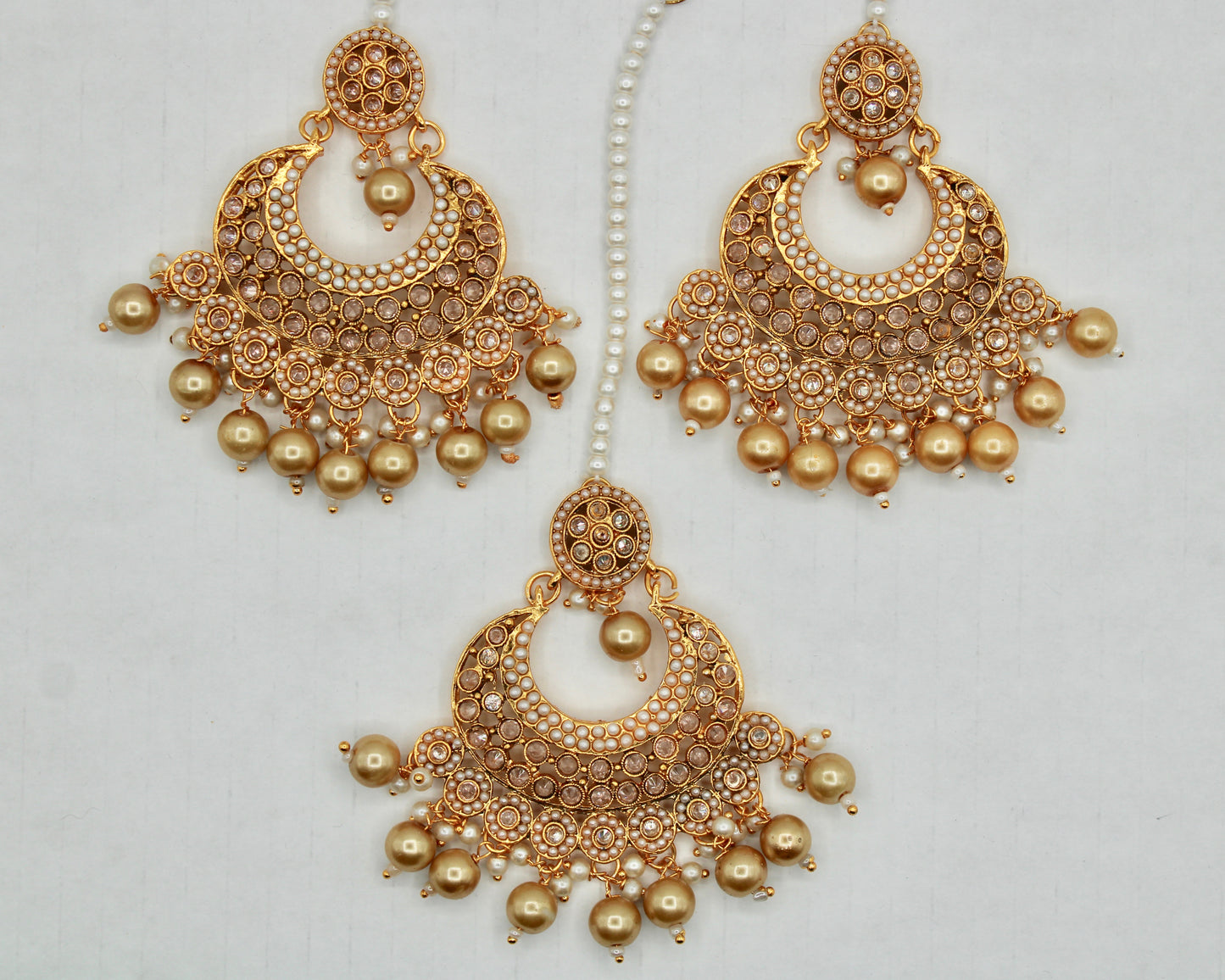 Traditional Chaand Bali Teeka Set - E3133