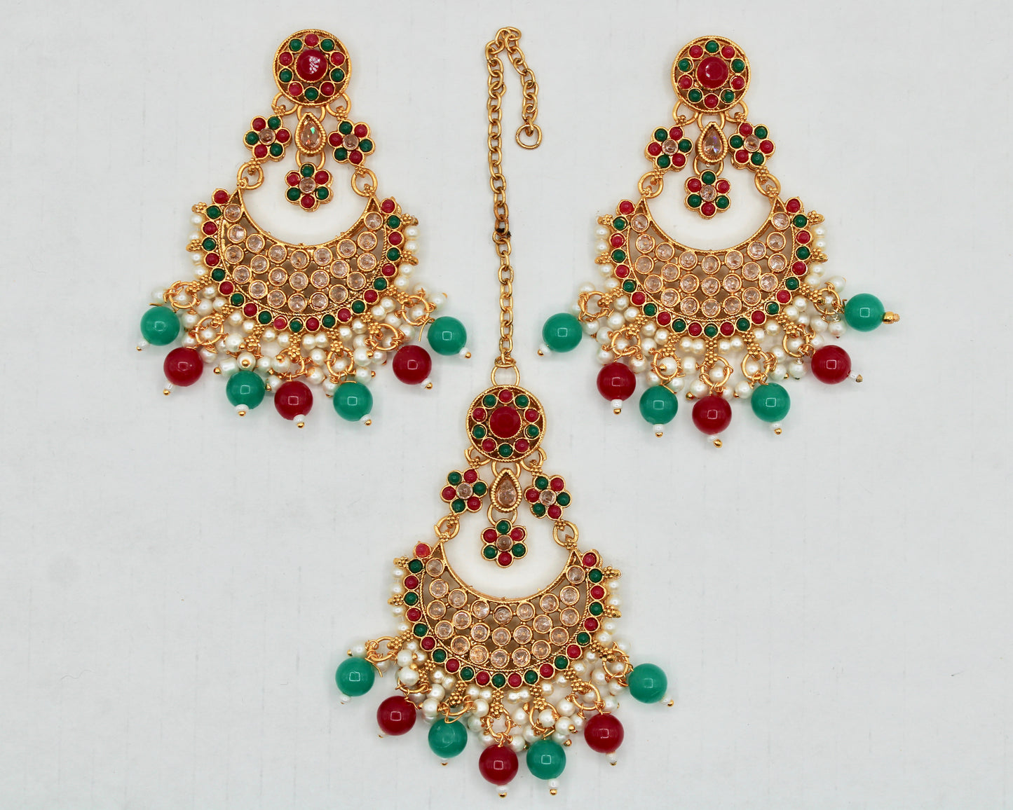 Chaand Bali Teeka Set - E1324