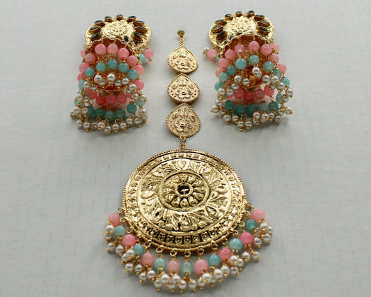 Traditional Punjabi Teeka Set - E1313