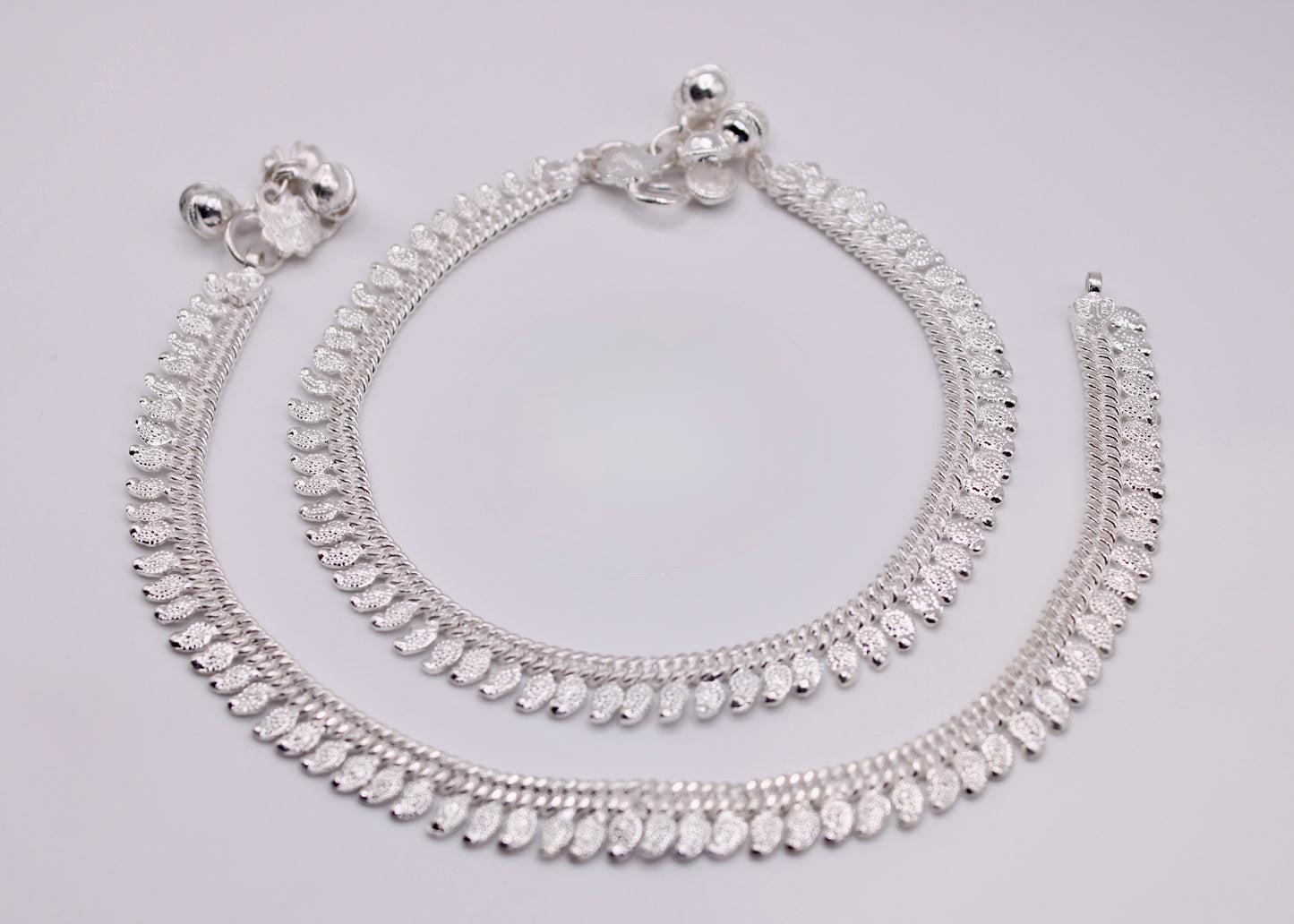 Ghungroo Anklets with Apliqués - E7061