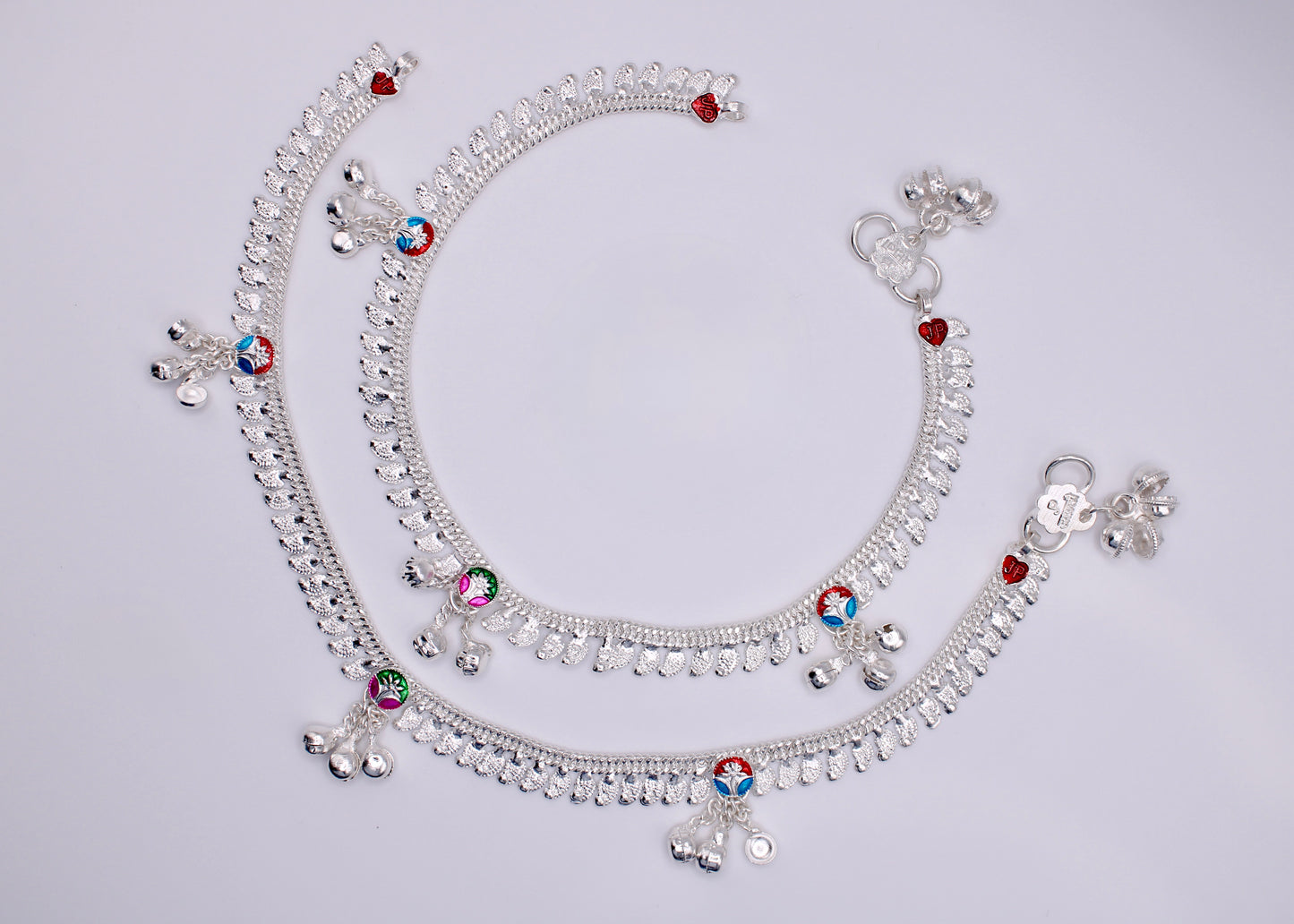 Hand-Painted Ghungroo Anklet - E7060