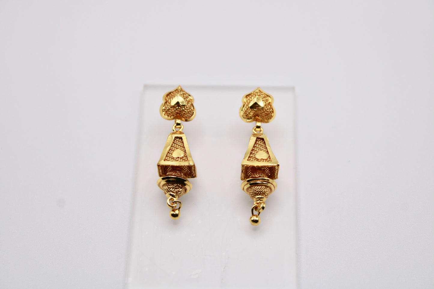 Gold-Tone Jhumkis - E1233