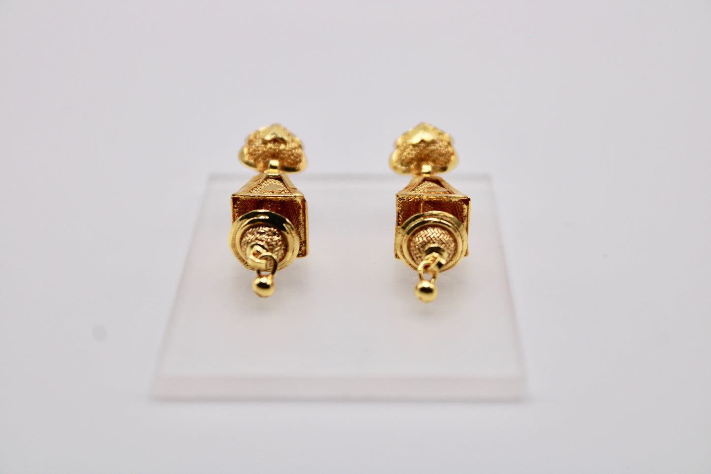 Gold-Tone Jhumkis - E1233