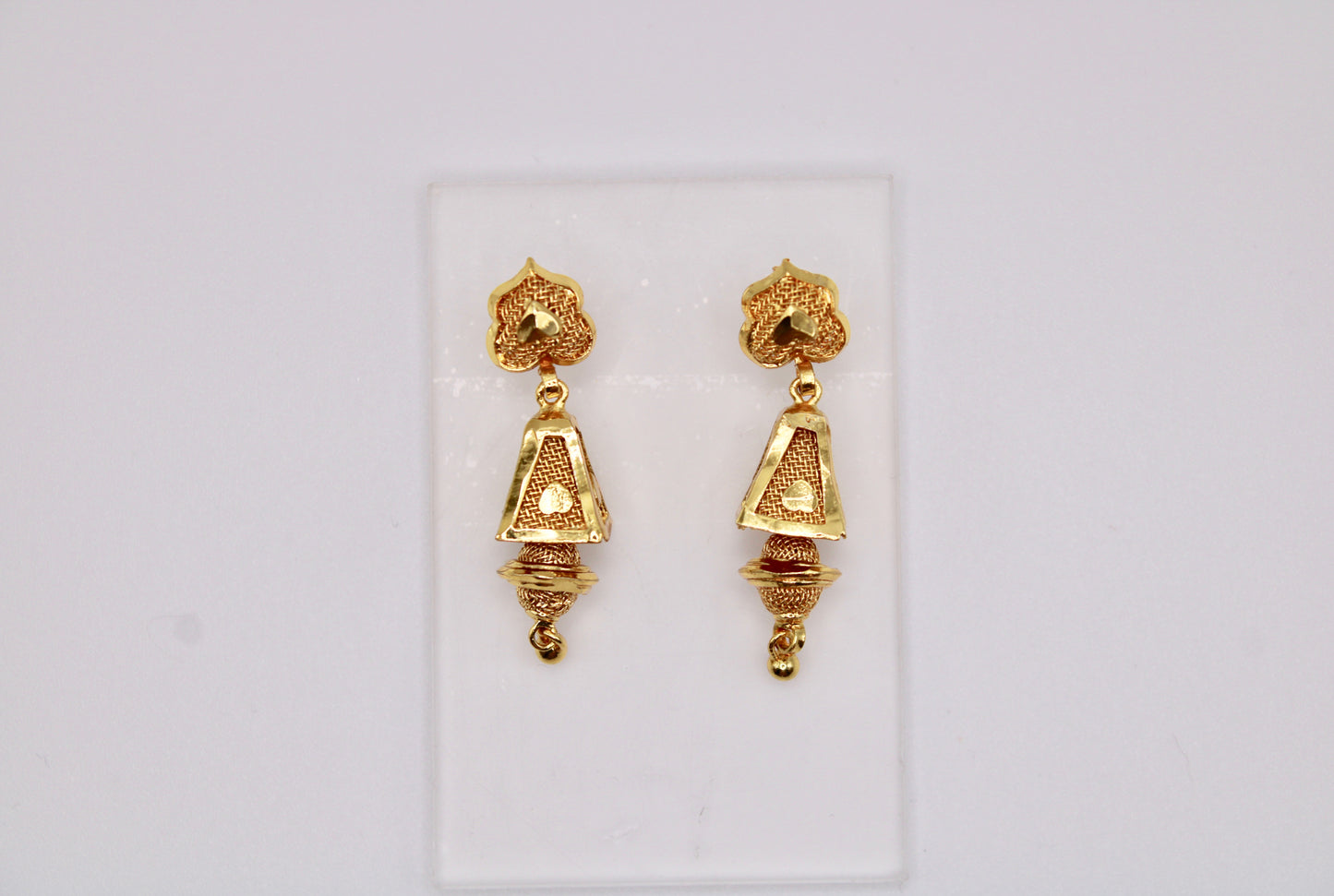 Gold-Tone Jhumkis - E1233