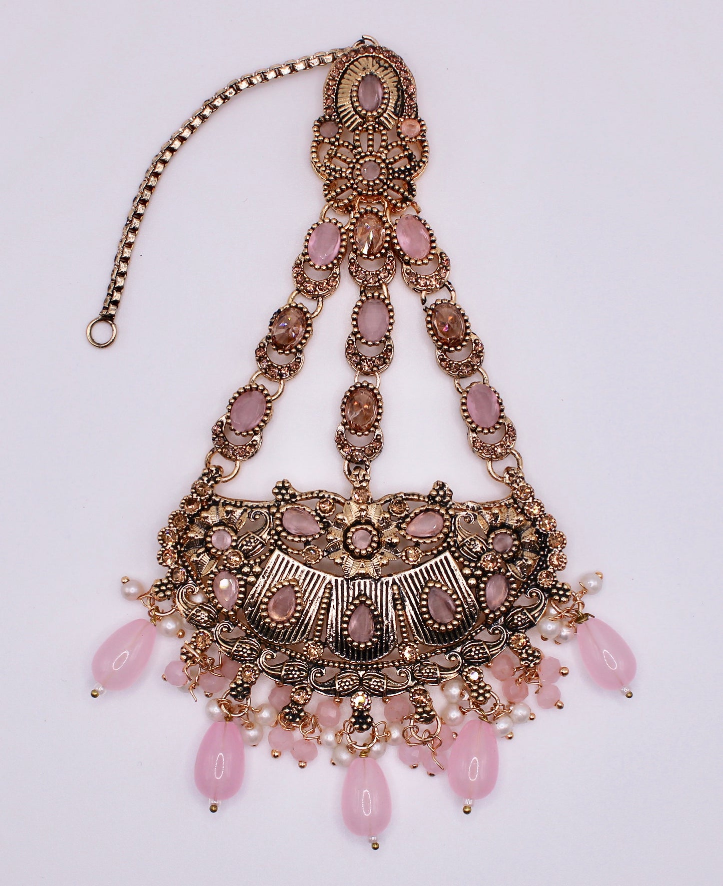 Polki Jhumer With Mona Lisa and Beads - E977