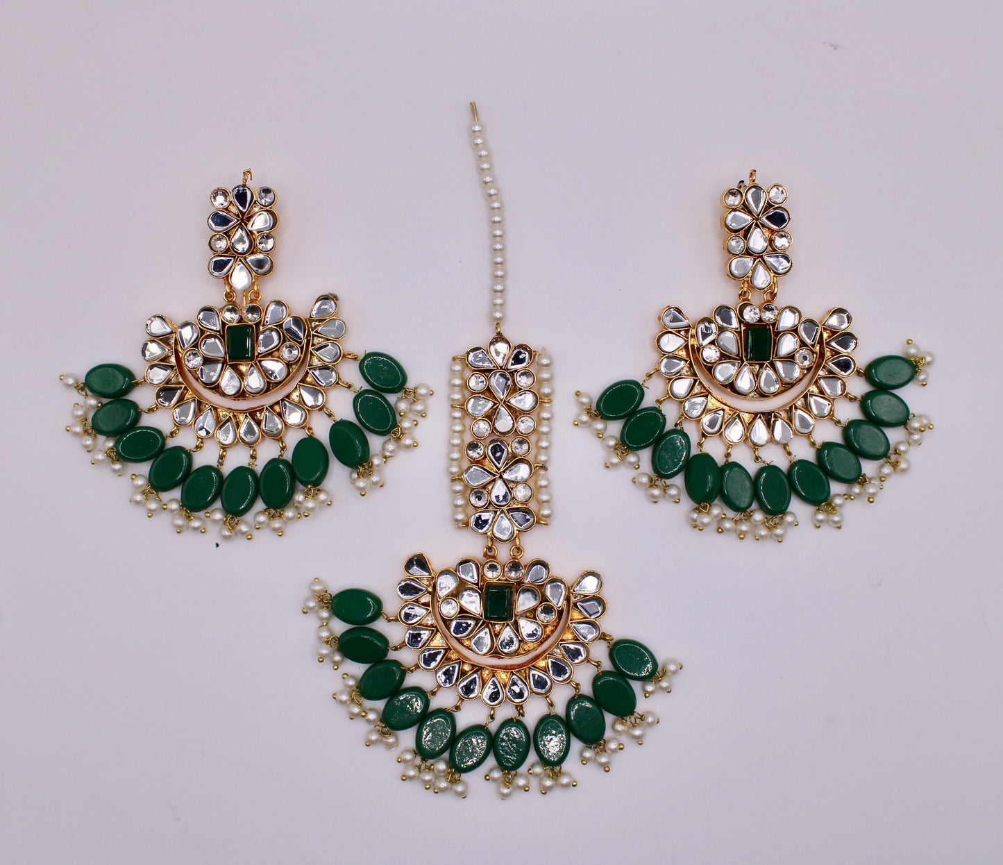 Kundan Teeka Set - E104