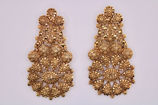 Hand-Made Gold Plated Earrings - E240