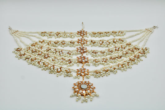 Bridal Sheesha Kundan Mathha Pati - E1186