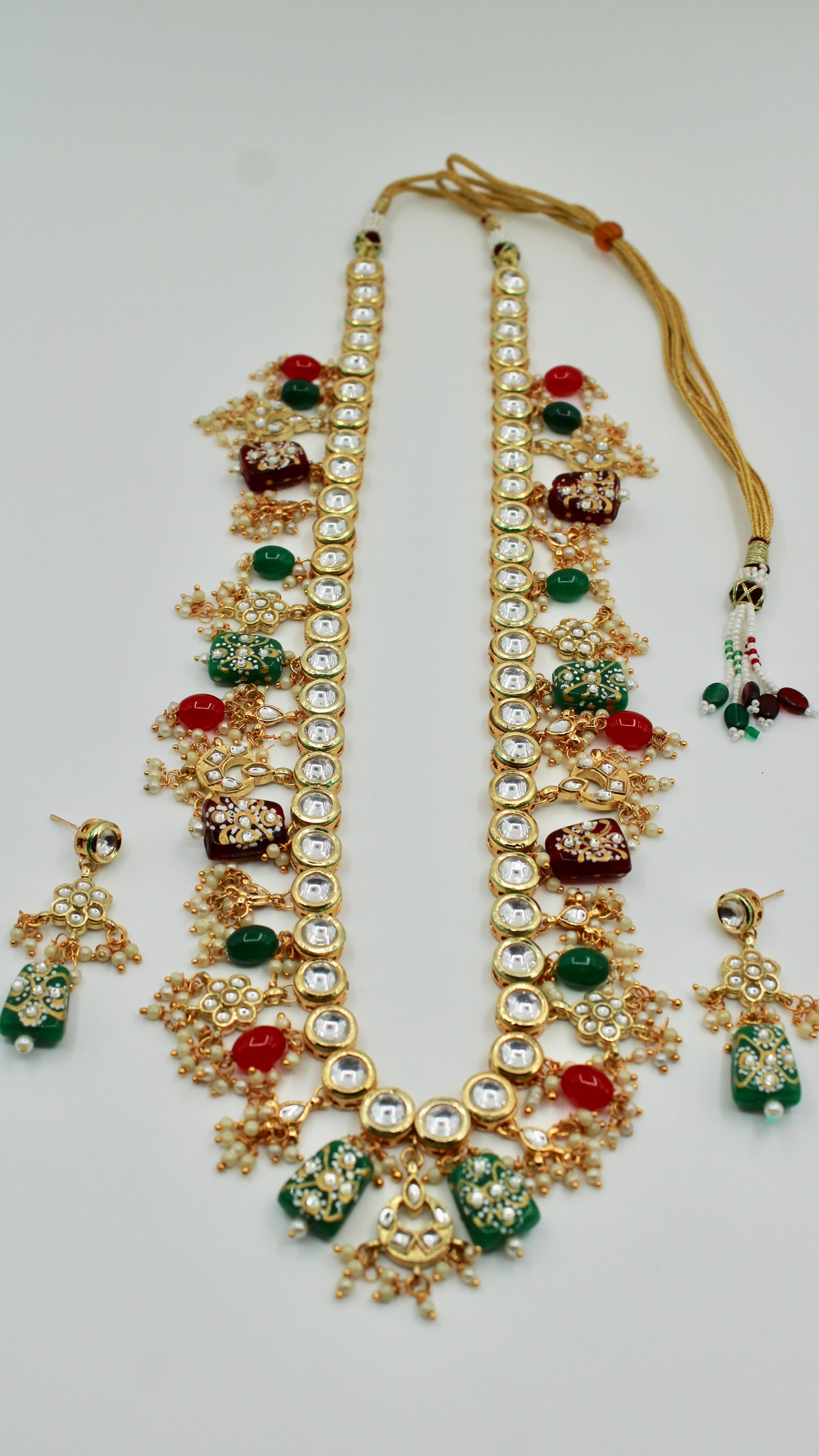 Fusion Kundan Maala Set-E3056
