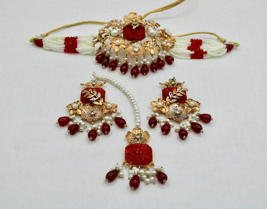 Fusion Crushed Stone Choker Set - E1102