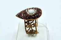 Hand-Crafted Vintage Statement Ring - E4004