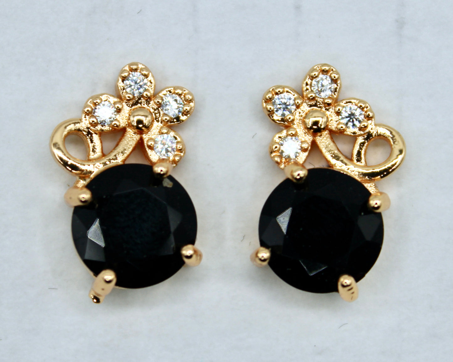 Cubic Zirconia Statement Studs - E2326