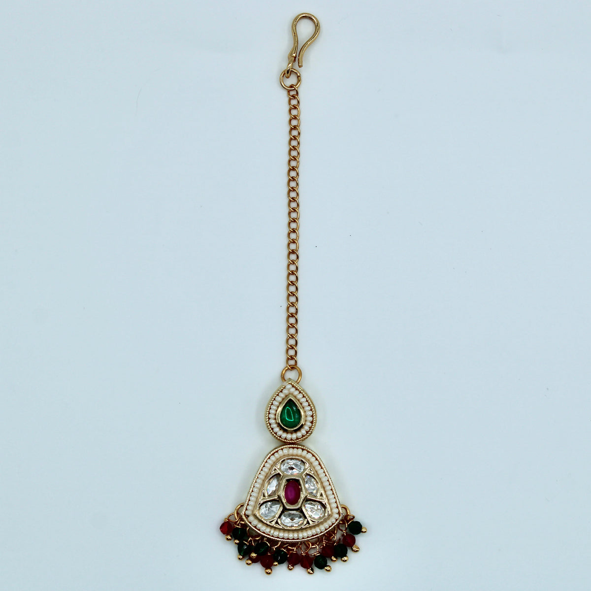 Traditional Meena-Kari Teeka - E522