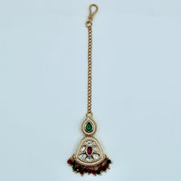 Traditional Meena-Kari Teeka - E522
