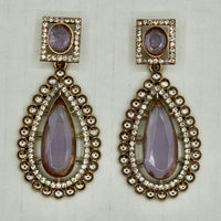 Traditional Cubic Zirconia Earrings - E549