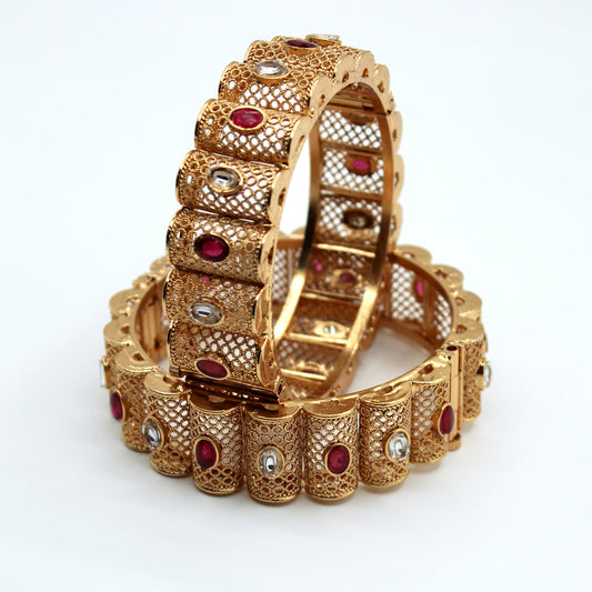 Traditional Lattice Detail Kada Set - E2201